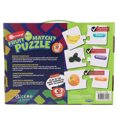 Ormond Fruit Match Puzzle-Educational Games-Ormond|Stationery Superstore UK