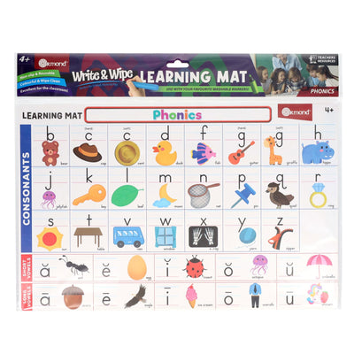Ormond Learning Mat - Phonics-Educational Games-Ormond|Stationery Superstore UK