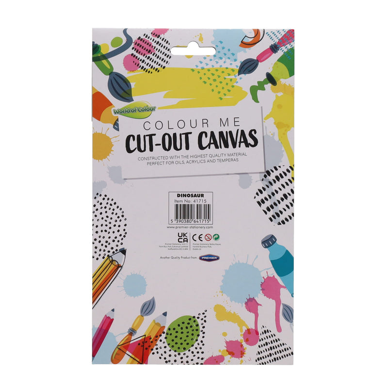 World of Colour Cut Out Canvas - Princess-Blank Canvas-World of Colour|Stationery Superstore UK