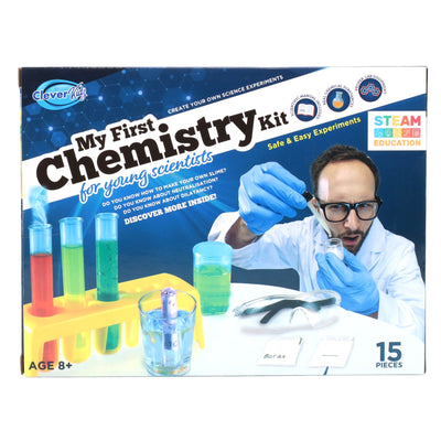 Clever Kidz My First Chemistry Kit-Kids Art Sets-Clever Kidz|Stationery Superstore UK