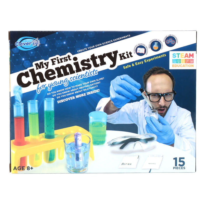Clever Kidz My First Chemistry Kit-Kids Art Sets-Clever Kidz|Stationery Superstore UK