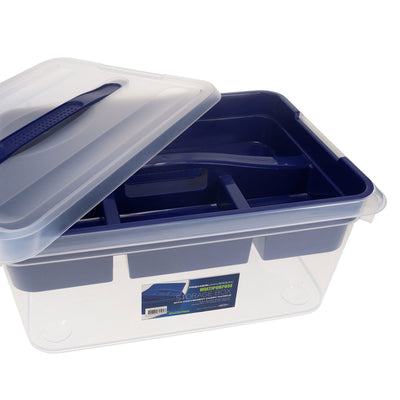 premier-universal-multi-purpose-storage-box-navy-blue|Stationerysuperstore.uk