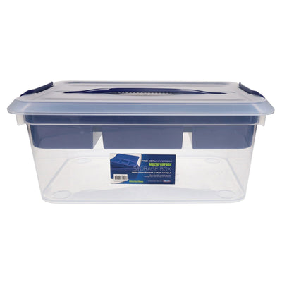 Premier Universal Multi-Purpose Storage Box - Navy Blue-Art Storage & Carry Cases-Icon|Stationery Superstore UK