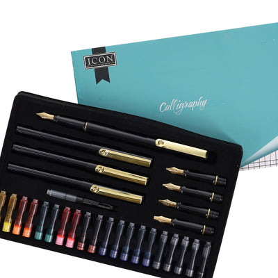 icon-calligraphy-pen-set-35-pieces|Stationerysuperstore.uk