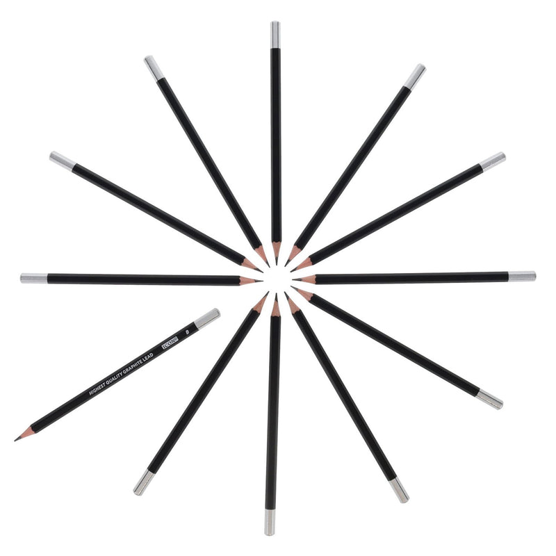 Icon Graphite Pencils - B - Box of 12-Pencils-Icon|Stationery Superstore UK