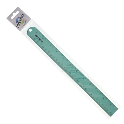 Premto Pastel Aluminium Ruler 30cm - Mint Magic-Rulers-Premto|Stationery Superstore UK