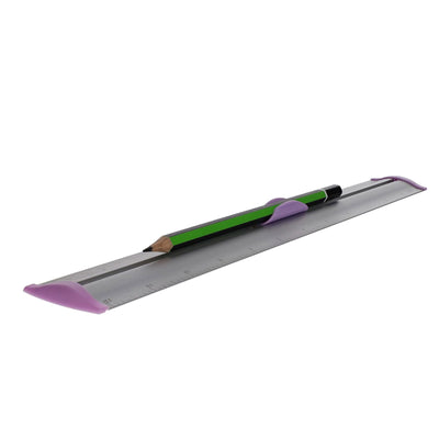 Premto Pastel Aluminum Ruler With Grip 30cm - Mint Magic-Rulers-Premto|Stationery Superstore UK