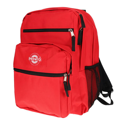Premto 34L Backpack - Ketchup Red-Backpacks-Premto|Stationery Superstore UK