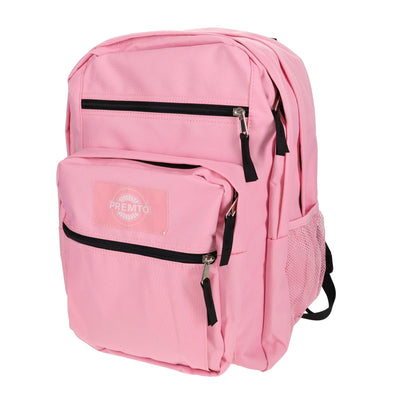 Premto 34L Backpack - Pink Sherbet-Backpacks-Premto|Stationery Superstore UK