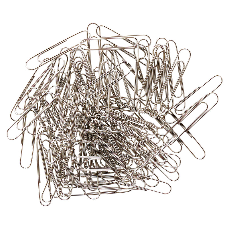 Concept 50mm Jumbo Paper Clips - Silver - Pack of 80-Paper Clips, Clamps & Pins-Concept|Stationery Superstore UK
