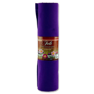 icon-felt-roll-5m-x-45cm-purple|Stationerysuperstore.uk