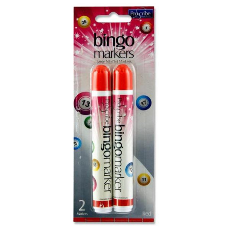 Pro:Scribe Bingo Markers - Pack of 2-Markers-Pro:Scribe|Stationery Superstore UK
