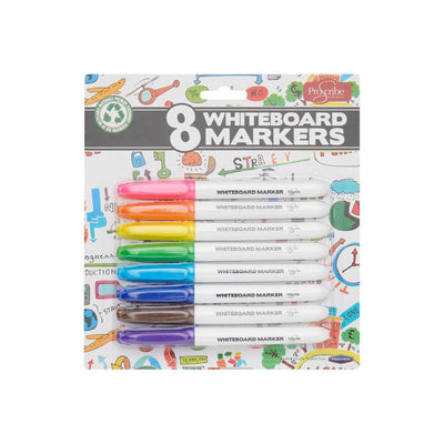 Pro:Scribe Whiteboard Markers - Pack of 8-Whiteboard Markers-Pro:Scribe|Stationery Superstore UK