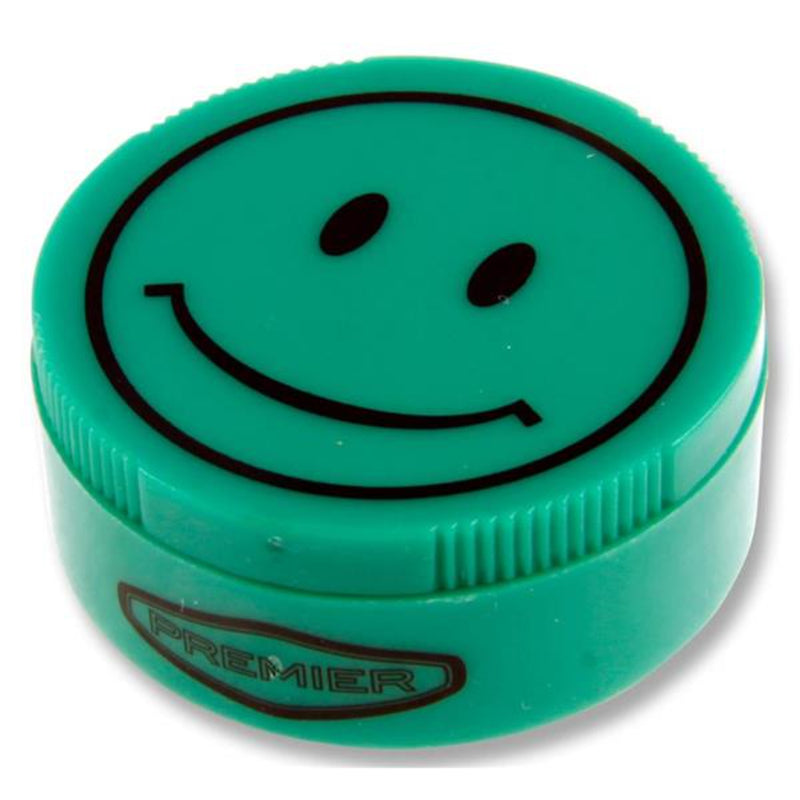 Emotionery Smiley Face Sharpener - Green-Erasers ,Sharpeners-Emotionery|Stationery Superstore UK