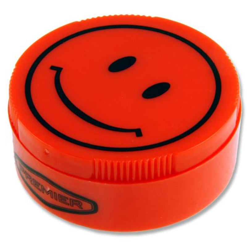 Emotionery Smiley Face Sharpener - Red-Erasers ,Sharpeners-Emotionery|Stationery Superstore UK