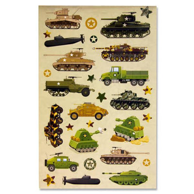 Emotionery Sticker Book - Military - 250+ Stickers
