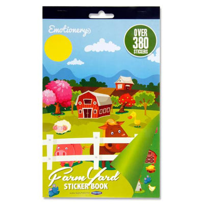 Emotionery Sticker Book - Farm Yard - 380+ Stickers-Sticker Books & Rolls-Emotionery|Stationery Superstore UK