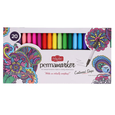 Pro:Scribe Permanent Markers - Pack of 20-Markers-Pro:Scribe|Stationery Superstore UK